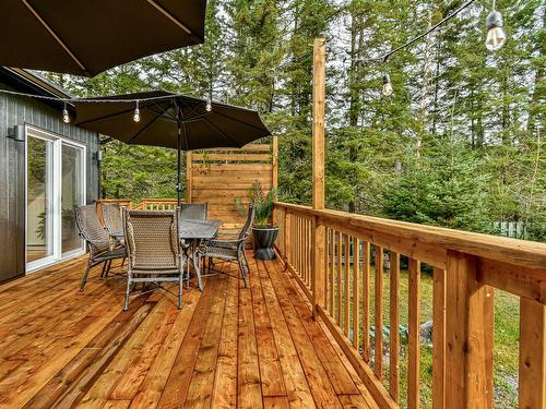 Patio - 2491 Route 117, Mont-Blanc, QC - Outdoor With Deck Patio Veranda With Exterior