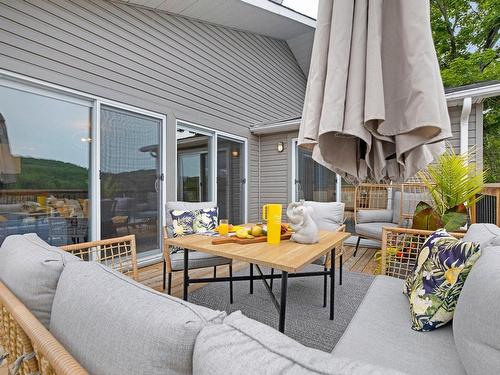 Terrasse - 56 Rue Charette, Val-Des-Monts, QC - Outdoor With Deck Patio Veranda With Exterior