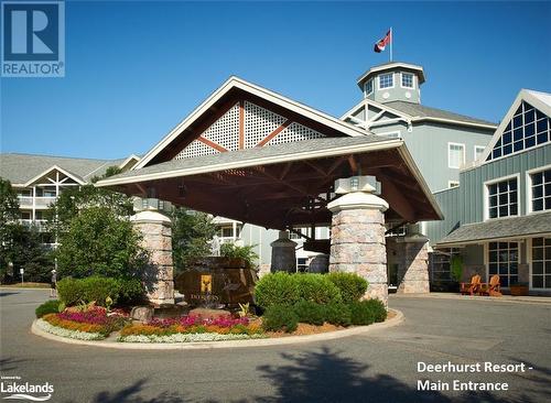 Main Entry to Resort - 1235 Deerhurst Drive Unit# 51-208, Huntsville, ON - Outdoor