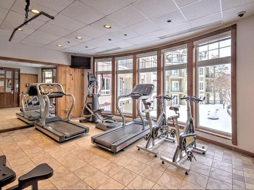 Salle d'exercice - 221-151 Ch. Du Curé-Deslauriers, Mont-Tremblant, QC - Indoor Photo Showing Gym Room