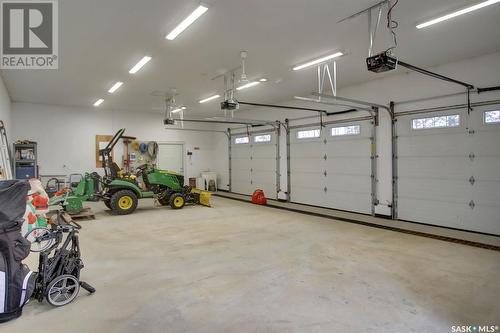 Rediger Acreage, Edenwold Rm No. 158, SK - Indoor Photo Showing Garage