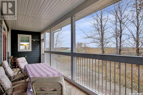 Rediger Acreage, Edenwold Rm No. 158, SK - Outdoor With Deck Patio Veranda With Exterior