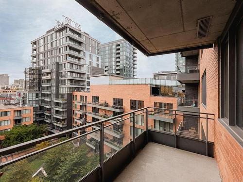 Balcony - 701-859 Rue De La Commune E., Montréal (Ville-Marie), QC - Outdoor With Exterior