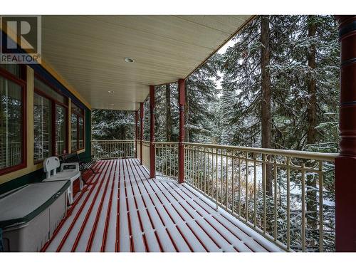 490 Monashee Road, Silver Star, BC - Outdoor With Deck Patio Veranda With Exterior