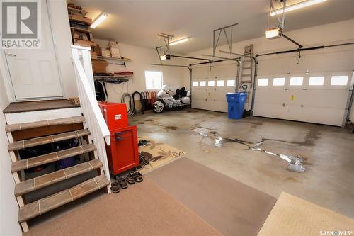 318 Brooks Road, Estevan, SK - Indoor Photo Showing Garage