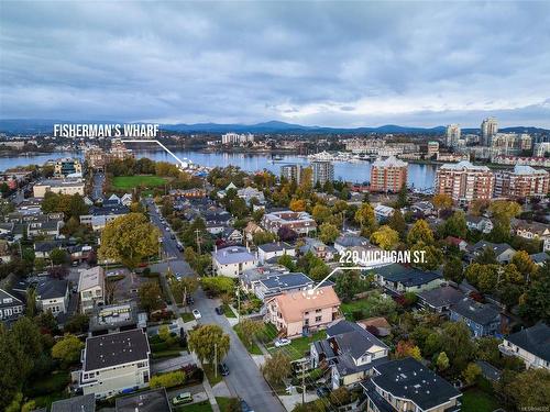 220 Michigan St, Victoria, BC - Outdoor With Body Of Water With View