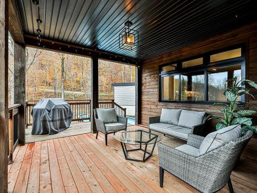 Terrasse - 280 Ch. De Blue Hills, Morin-Heights, QC - Outdoor With Deck Patio Veranda With Exterior
