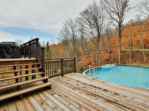 Piscine - 280 Ch. De Blue Hills, Morin-Heights, QC - Outdoor With Above Ground Pool