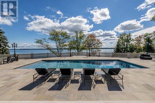 1775 Ridge Road W, Oro-Medonte, ON - Outdoor With In Ground Pool With View