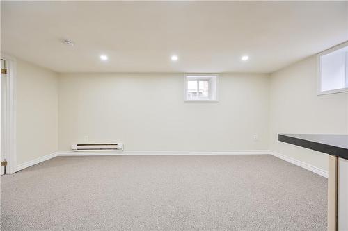 Basement - 1 Bedroom Unit - 100 Balsam Avenue S, Hamilton, ON - Indoor Photo Showing Basement