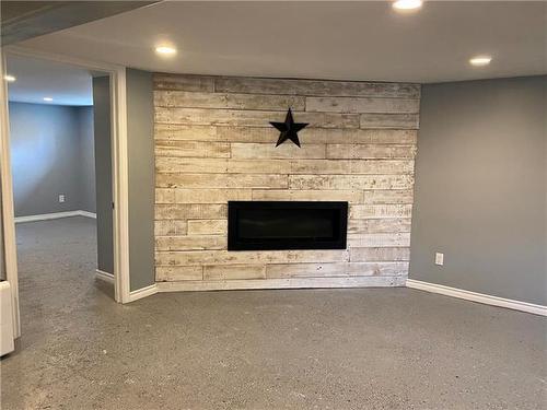 120 Maharg Avenue, Elkhorn, MB - Indoor With Fireplace