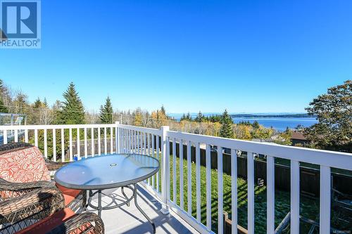 Ocean view from one of the decks - 5594 7Th St, Union Bay, BC - Outdoor With Body Of Water With Deck Patio Veranda