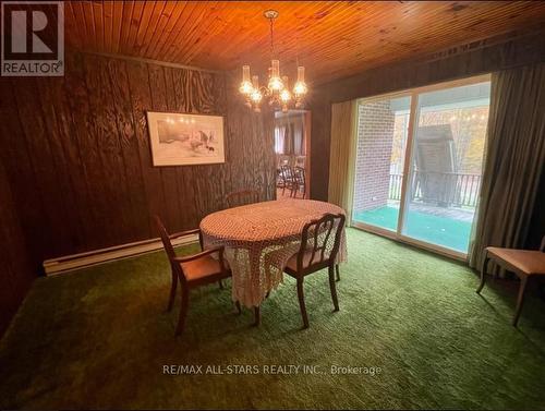 1639 Kirkfield Road, Kawartha Lakes, ON - Indoor Photo Showing Dining Room