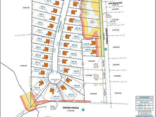 Plan (croquis) - Rue Des Peupliers, Lac-Brome, QC 