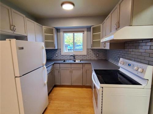 8-500 Muchalat Pl, Gold River, BC - Indoor Photo Showing Kitchen With Double Sink