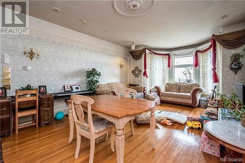 70 Orange Street, Saint John, NB - Indoor Photo Showing Living Room With Fireplace