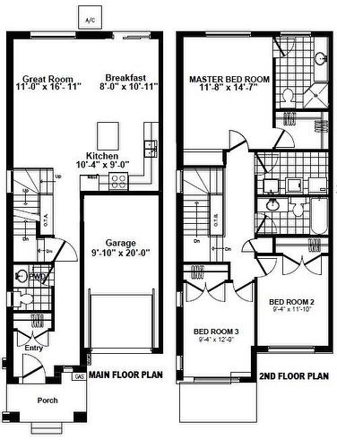 Floor Plans - 166 Mount Albion Road|Unit #1, Hamilton, ON - Other