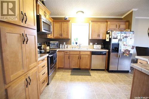 305 Pelly Street, Rocanville, SK - Indoor Photo Showing Kitchen With Double Sink