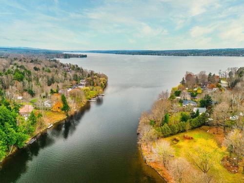 Aerial photo - 240 Rue Joseph-Pariseau, Sherbrooke (Brompton/Rock Forest/Saint-Élie/Deauville), QC - Outdoor With Body Of Water With View