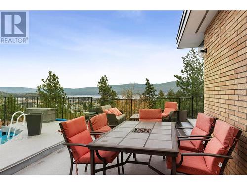 3623 Glencoe Road, West Kelowna, BC - Outdoor With Deck Patio Veranda With View With Exterior