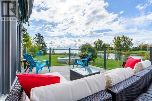 6857 Silmser Road, Cornwall, ON - Outdoor With Body Of Water With View