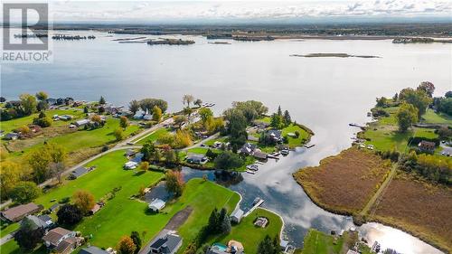 6857 Silmser Road, Cornwall, ON - Outdoor With Body Of Water With View