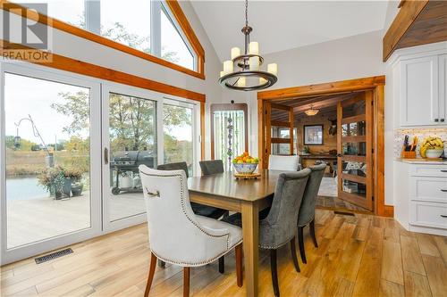 6857 Silmser Road, Cornwall, ON - Indoor Photo Showing Dining Room