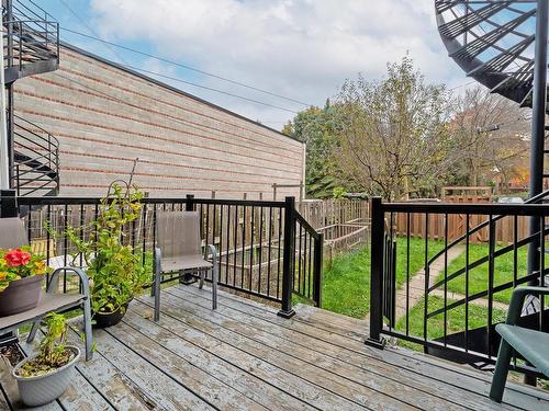 Terrasse - 560  - 564 Rue Darling, Montréal (Mercier/Hochelaga-Maisonneuve), QC - Outdoor With Deck Patio Veranda With Exterior