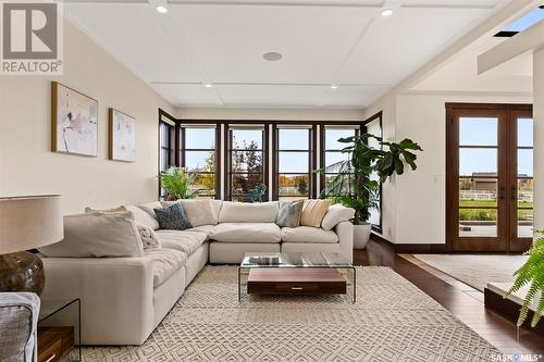 100 Hanley Crescent, Edenwold Rm No. 158, SK - Indoor Photo Showing Living Room