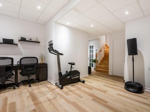 Exercise room - 723 Rue Des Chardonnerets, Mont-Saint-Hilaire, QC - Indoor Photo Showing Gym Room
