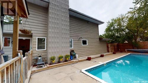 182 Lincoln Drive, Regina, SK - Outdoor With In Ground Pool With Exterior