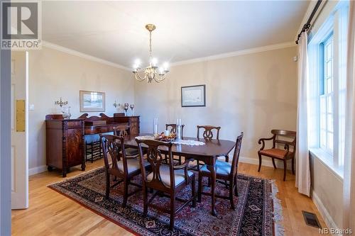 185 Pleasant Avenue, Sussex, NB - Indoor Photo Showing Dining Room