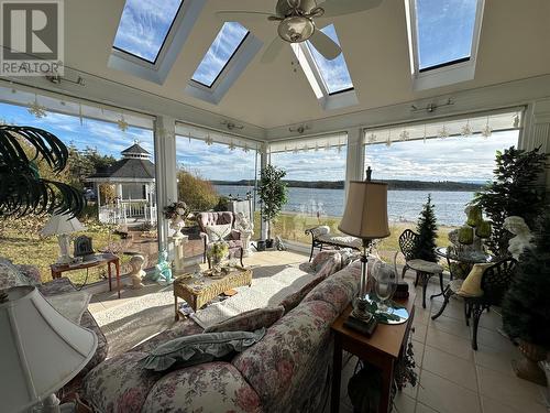 6 Head Road, Port Saunders, NL -  With Body Of Water With Deck Patio Veranda With Exterior