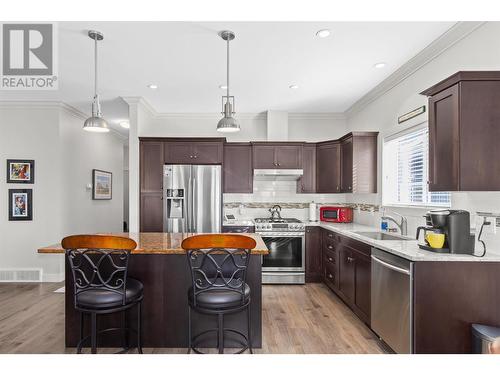 2068 Mallard Drive, Westbank, BC - Indoor Photo Showing Kitchen With Stainless Steel Kitchen With Upgraded Kitchen