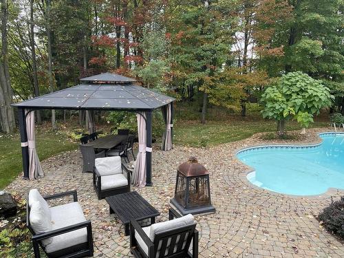 Piscine - 39 Place Rodolphe-Duguay, Drummondville, QC - Outdoor With In Ground Pool With Deck Patio Veranda With Backyard