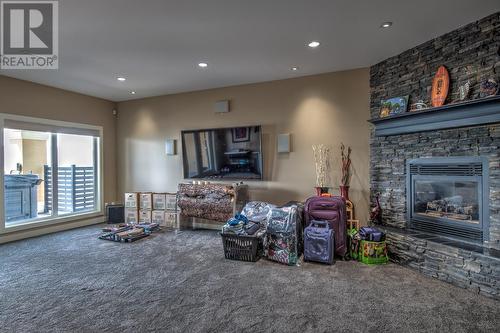 304 Cordon Place, Vernon, BC - Indoor With Fireplace