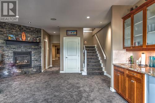 304 Cordon Place, Vernon, BC - Indoor With Fireplace