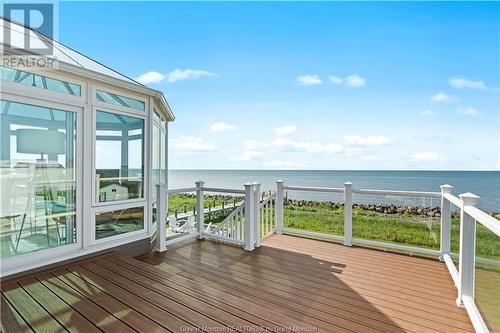 524 Boudreau, Cap Pele, NB - Outdoor With Body Of Water With Deck Patio Veranda With View