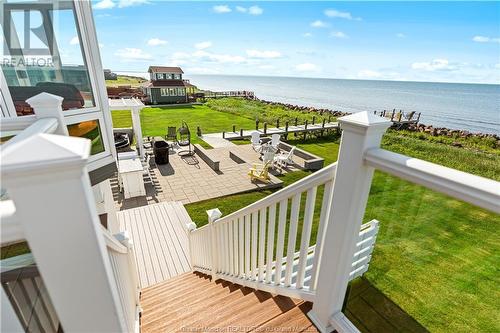 524 Boudreau, Cap Pele, NB - Outdoor With Body Of Water With Deck Patio Veranda With View