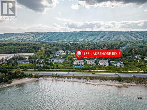133 Lakeshore Rd E, Blue Mountains, ON - Outdoor With Body Of Water With View