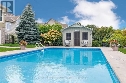 133 Lakeshore Rd E, Blue Mountains, ON - Outdoor With In Ground Pool