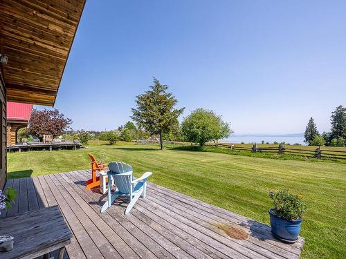 1171 East Rd, Denman Island, BC - Outdoor With Deck Patio Veranda