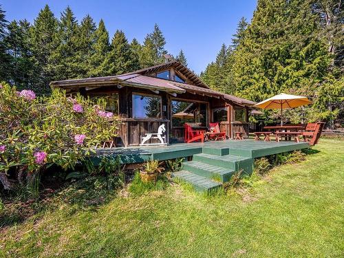 1171 East Rd, Denman Island, BC - Outdoor With Deck Patio Veranda