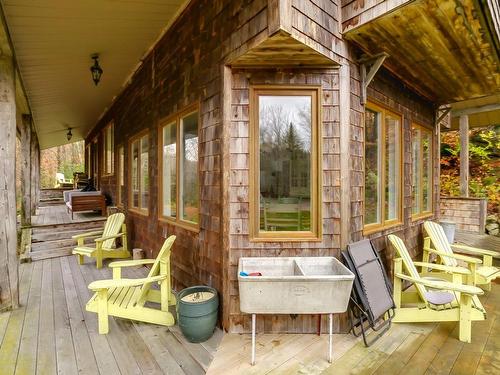 Balcon - 280 Ch. Du Ruisseau, Val-Des-Monts, QC - Outdoor With Deck Patio Veranda With Exterior