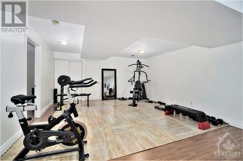 6 Telegraph Avenue, Alfred, ON - Indoor Photo Showing Gym Room