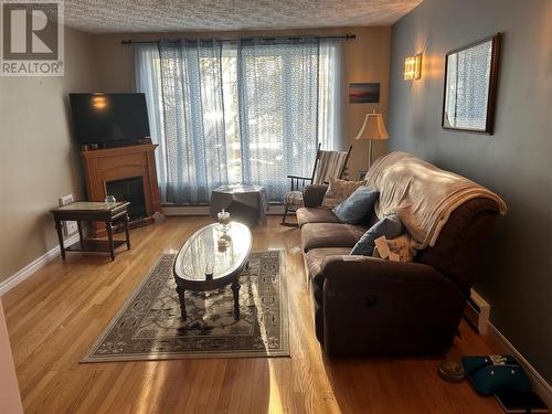 4 - 6 Dildo Street, Lewisporte, NL - Indoor Photo Showing Living Room With Fireplace