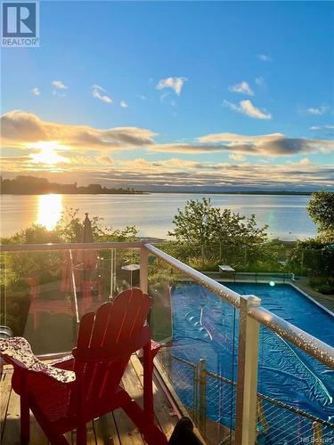 4 Cote Bleu, Bathurst, NB - Outdoor With Body Of Water With In Ground Pool With View