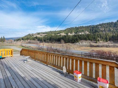 6265 Cariboo Hwy 97, Clinton, BC - Outdoor With Deck Patio Veranda With View