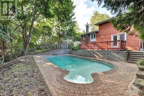 16 Eastpark Drive, Ottawa, ON - Outdoor With In Ground Pool With Deck Patio Veranda