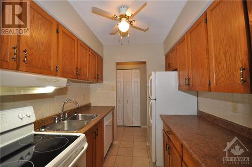 15 Findlay Avenue Unit#104, Carleton Place, ON - Indoor Photo Showing Kitchen With Double Sink